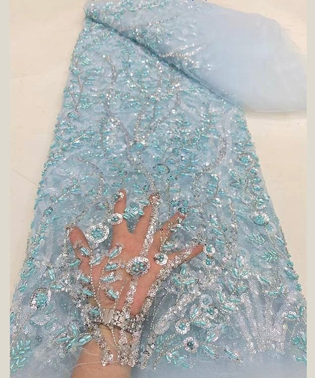 High Quality Beaded Lace Available In 8 Colors