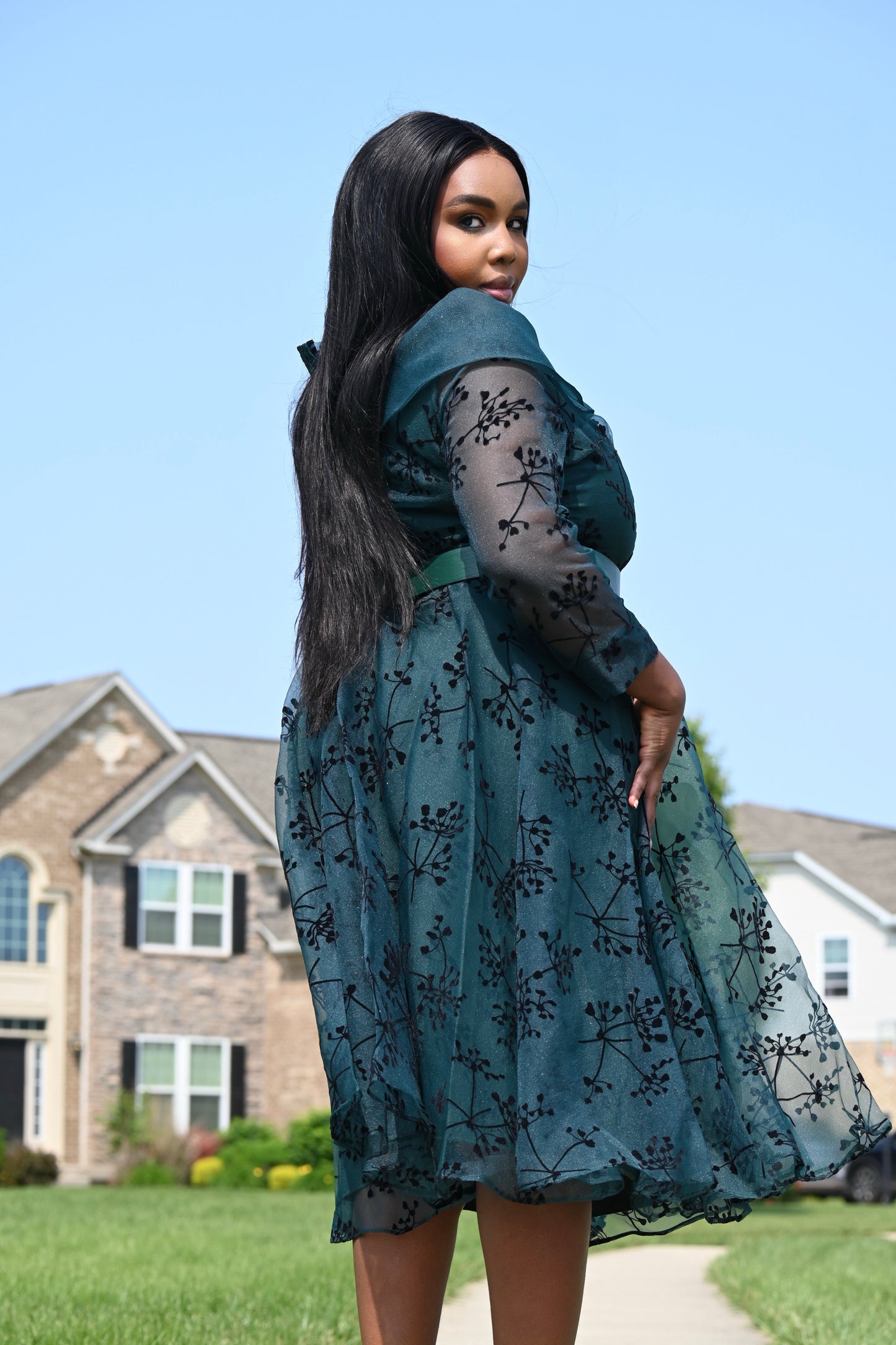 Elegant Female Dress: Made in Turkey