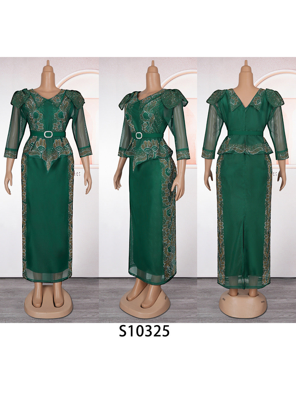 Elegant Female African Dress