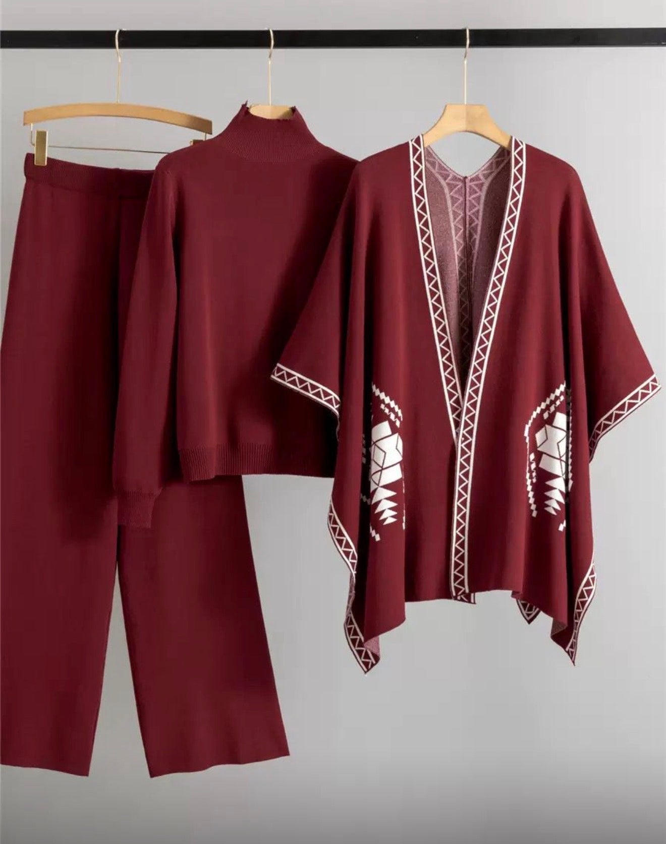CRZ Zarael 3-in-1 Knit Wear Set CZ8090