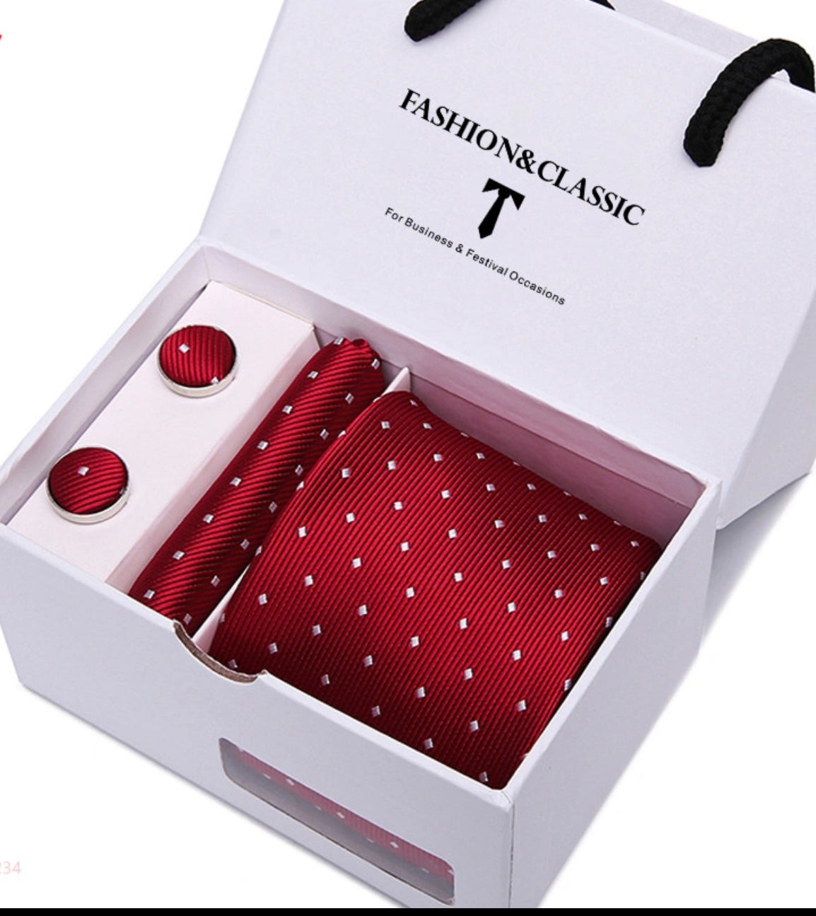 High Quality 3 Piece Set of Men's Tie