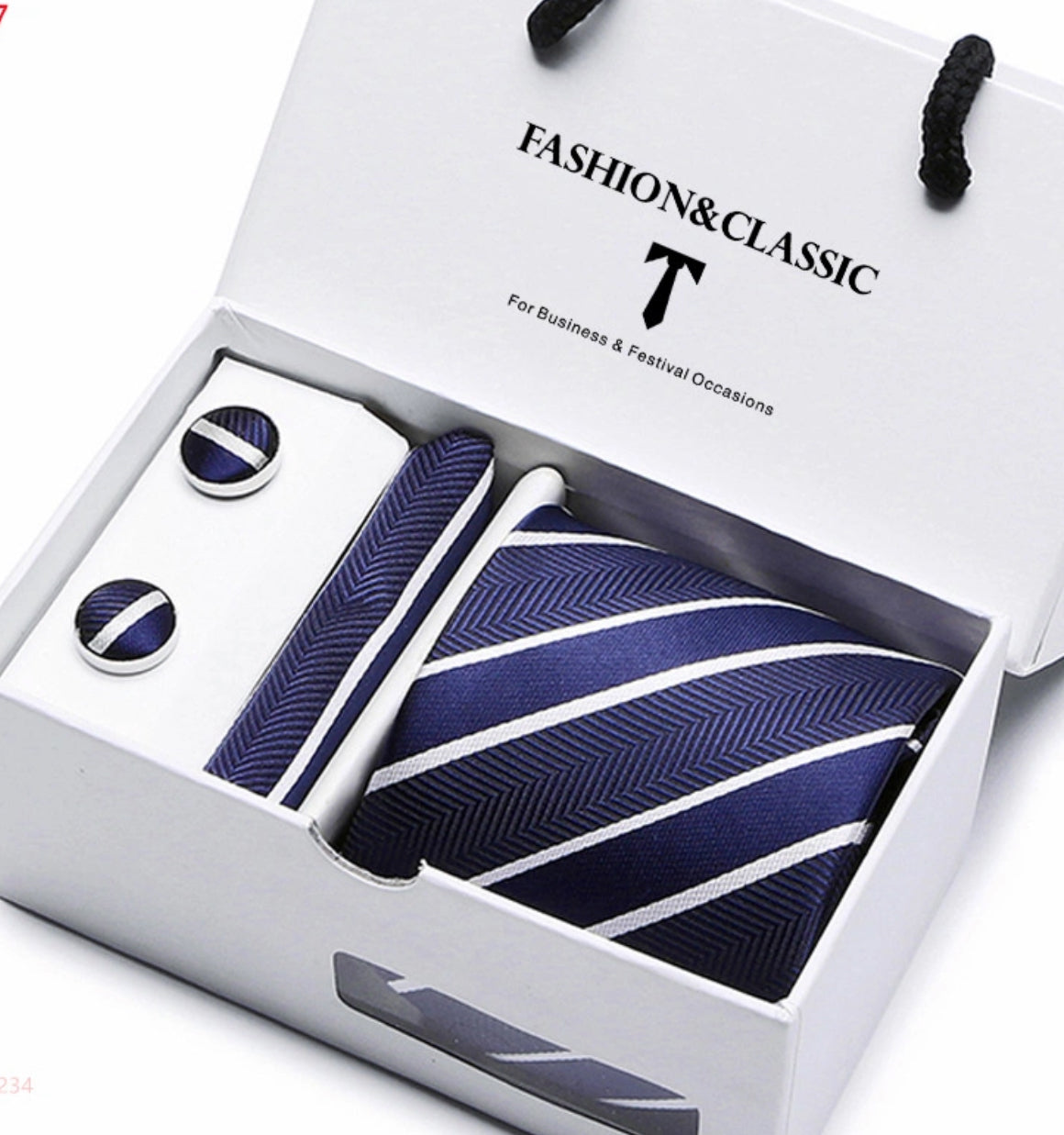 High Quality 3 Piece Set of Men's Tie