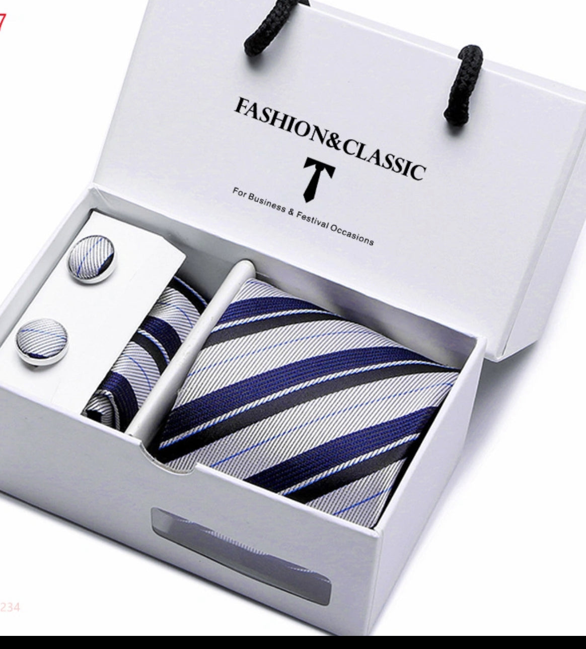 High Quality 3 Piece Set of Men's Tie