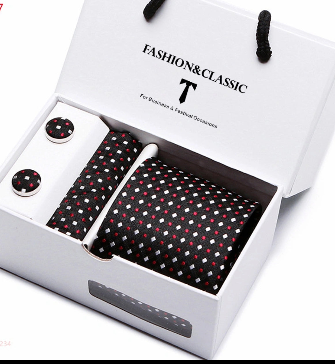 High Quality 3 Piece Set of Men's Tie