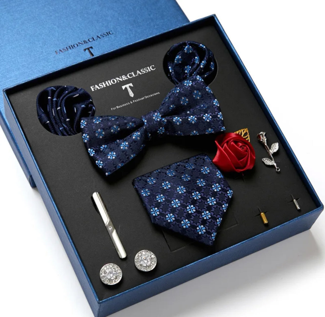 High Quality 8 Piece Set of Men's Tie