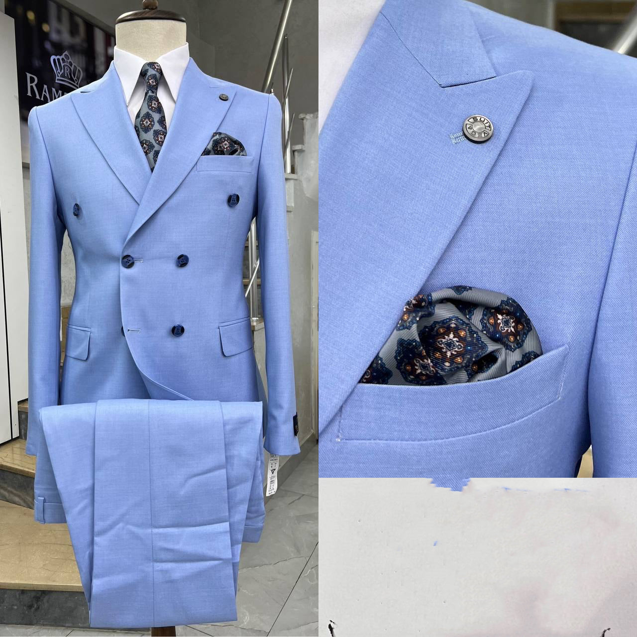 Ramzotti Exclusive 2 PC Men Suit