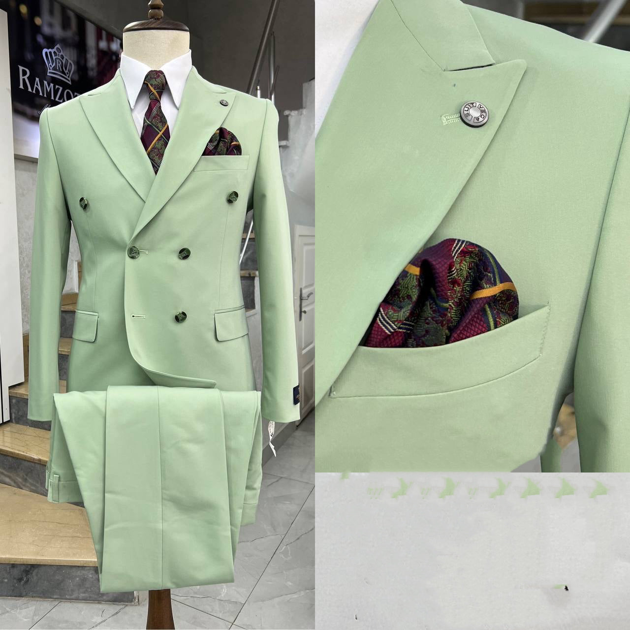 Ramzotti Exclusive 2 PC Men Suit