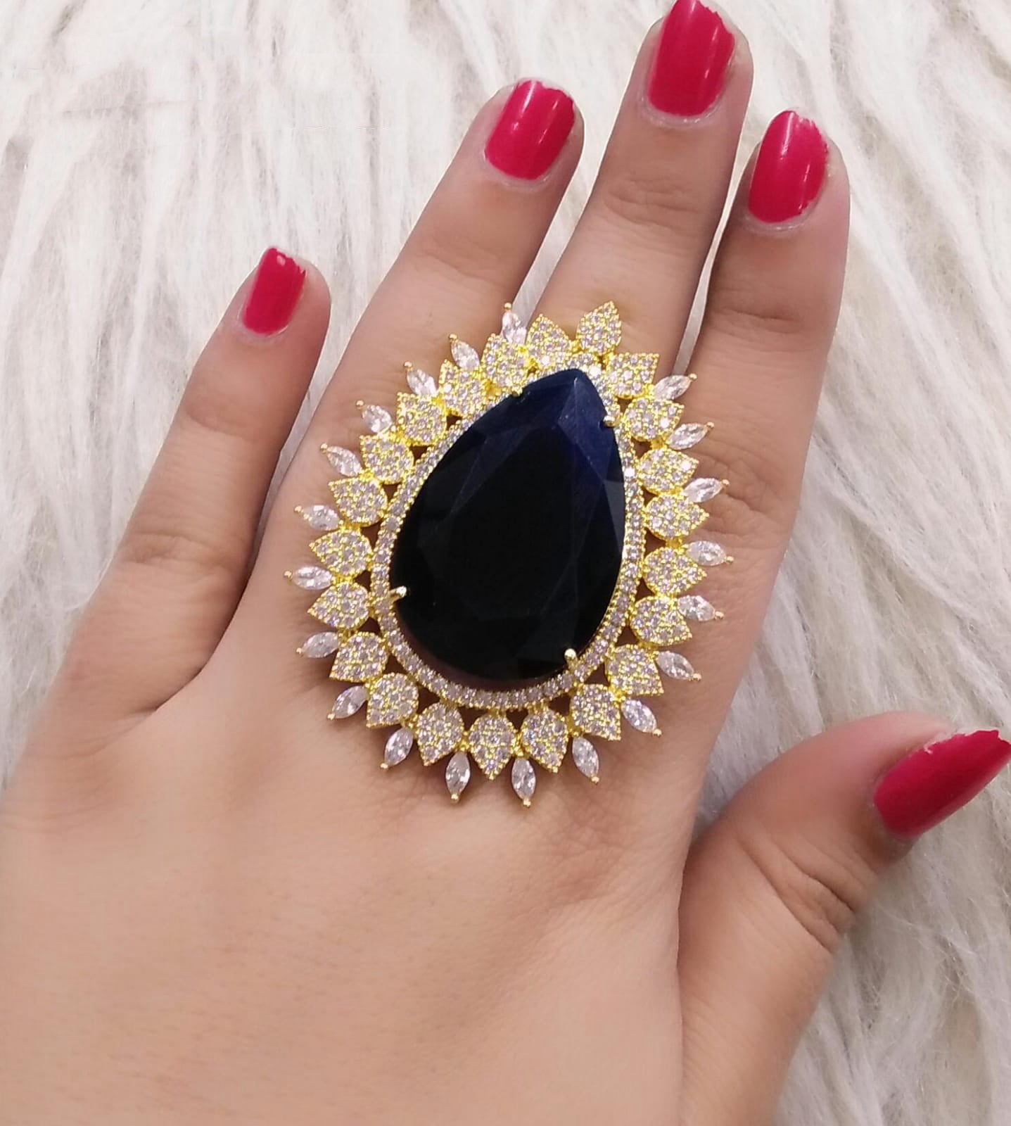 Hand crafted Heart Shaped Fashion Ring