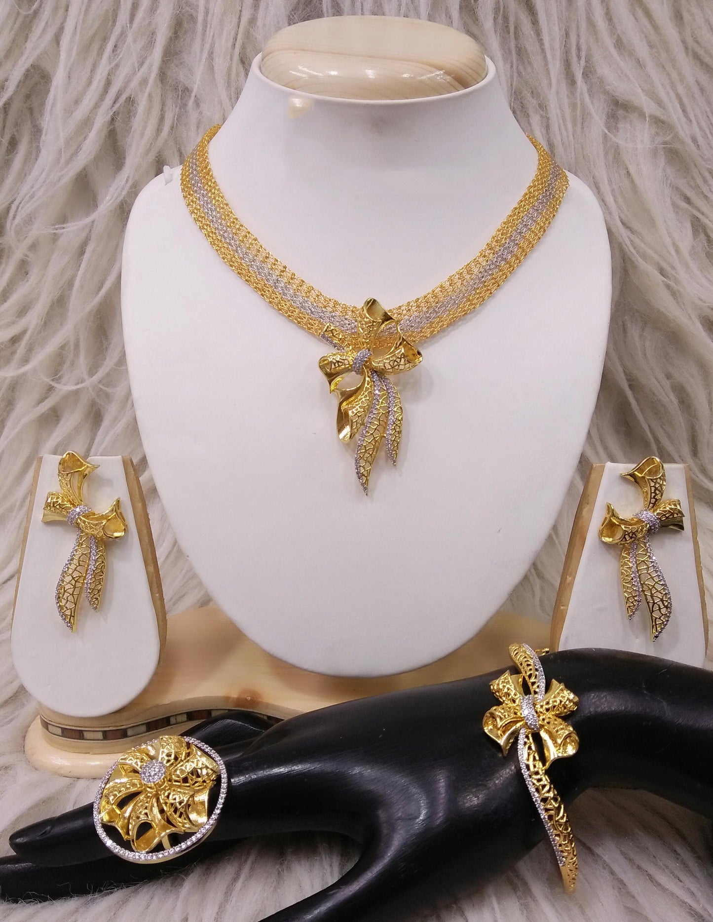 4 Piece High Quality Indian Fashion Jewelry