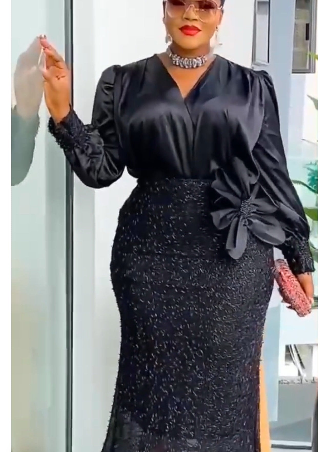 Seta Fashion Top and Skirt