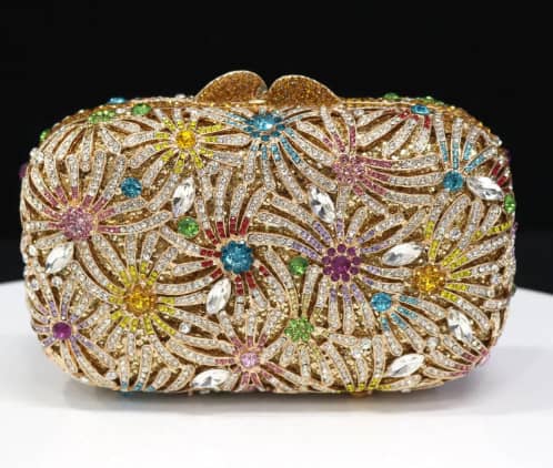 Diamond clutch purse on sale