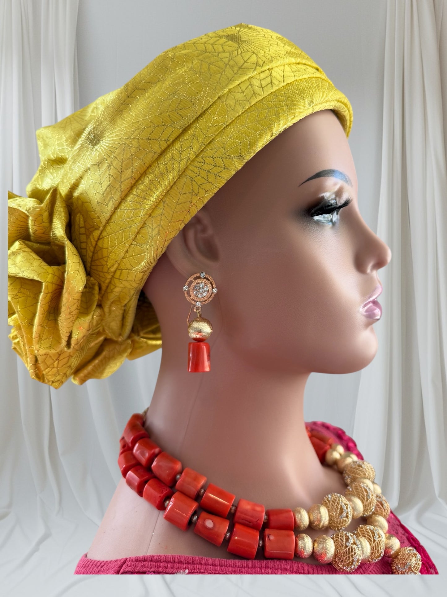 Stunning Yellow Nigerian Sego Autogele