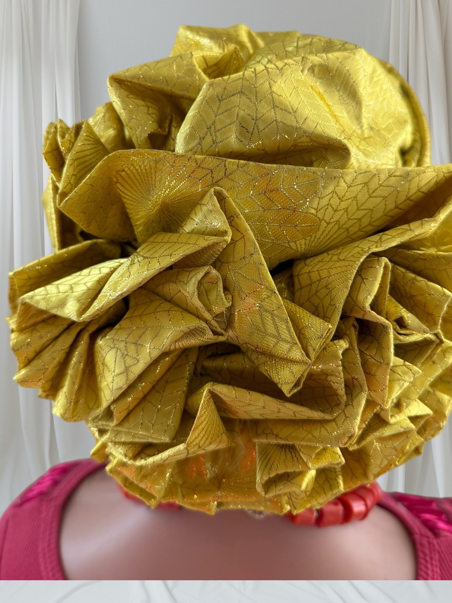 Stunning Yellow Nigerian Sego Autogele