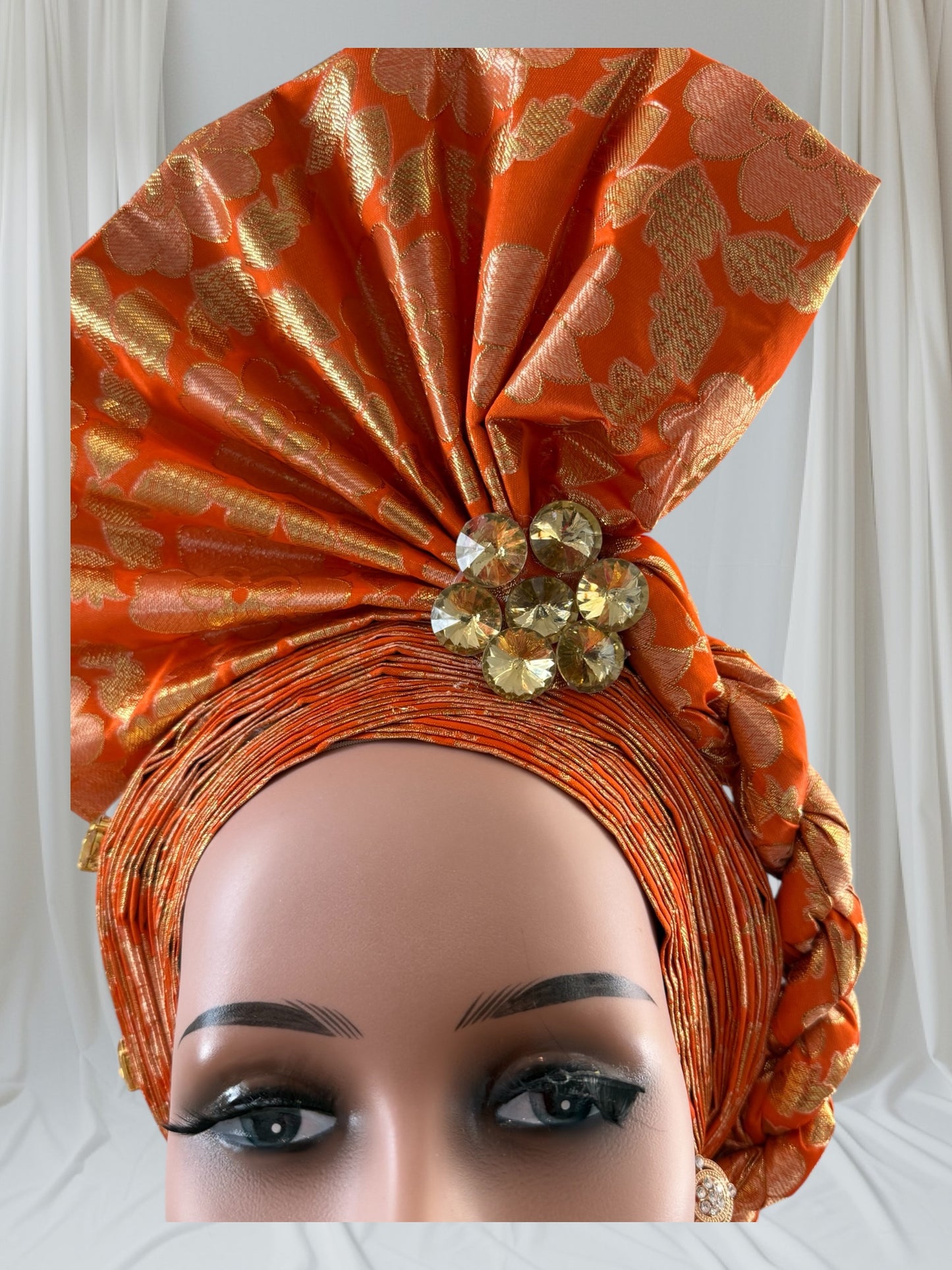 Stunning Oranger Nigerian Sego Autogele