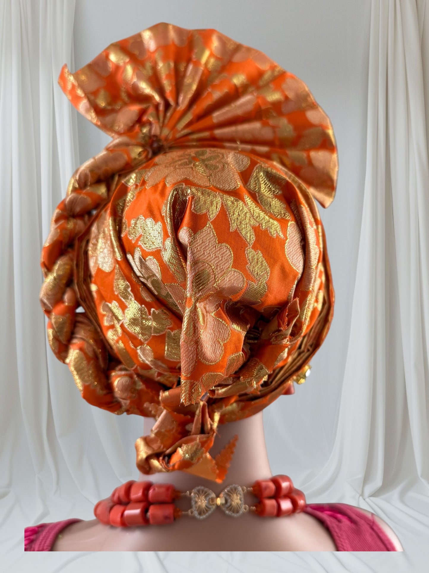 Stunning Oranger Nigerian Sego Autogele