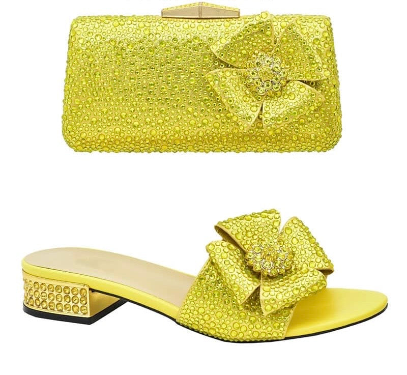 Venus Chan Fashion Shoe and Bag Set