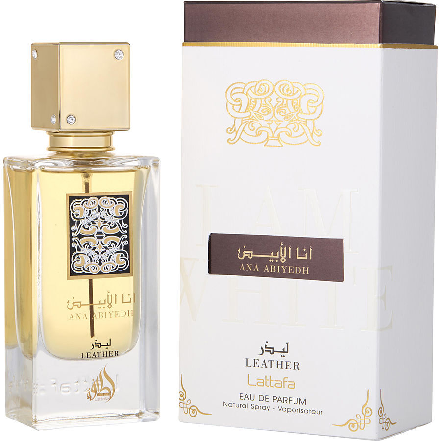 LATTAFA ANA ABIYEDH LEATHER by Lattafa (UNISEX) - EAU DE PARFUM SPRAY 2 OZ