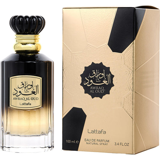 LATTAFA AWRAQ AL OUD by Lattafa (UNISEX) - EAU DE PARFUM SPRAY 3.4 OZ