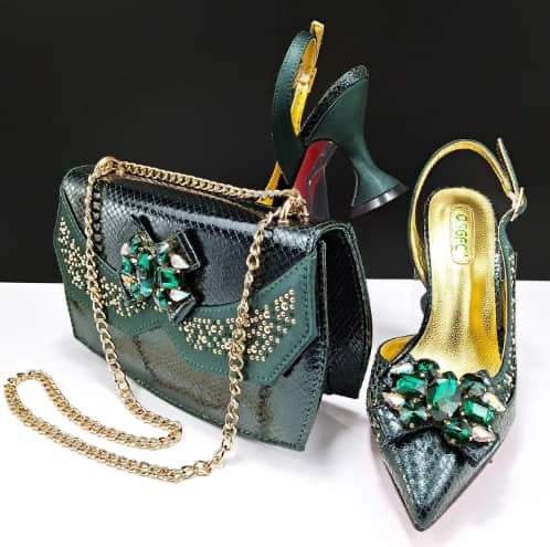 Special Occassion Shoe and Bag Set