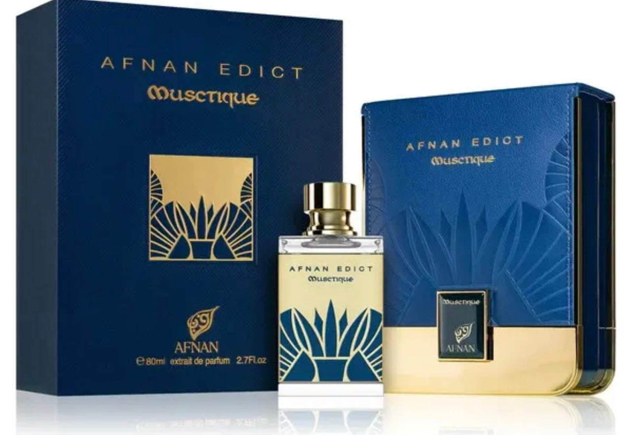 Afnan Edict Amberythme Perfume By Afnan for Men and Women Blue