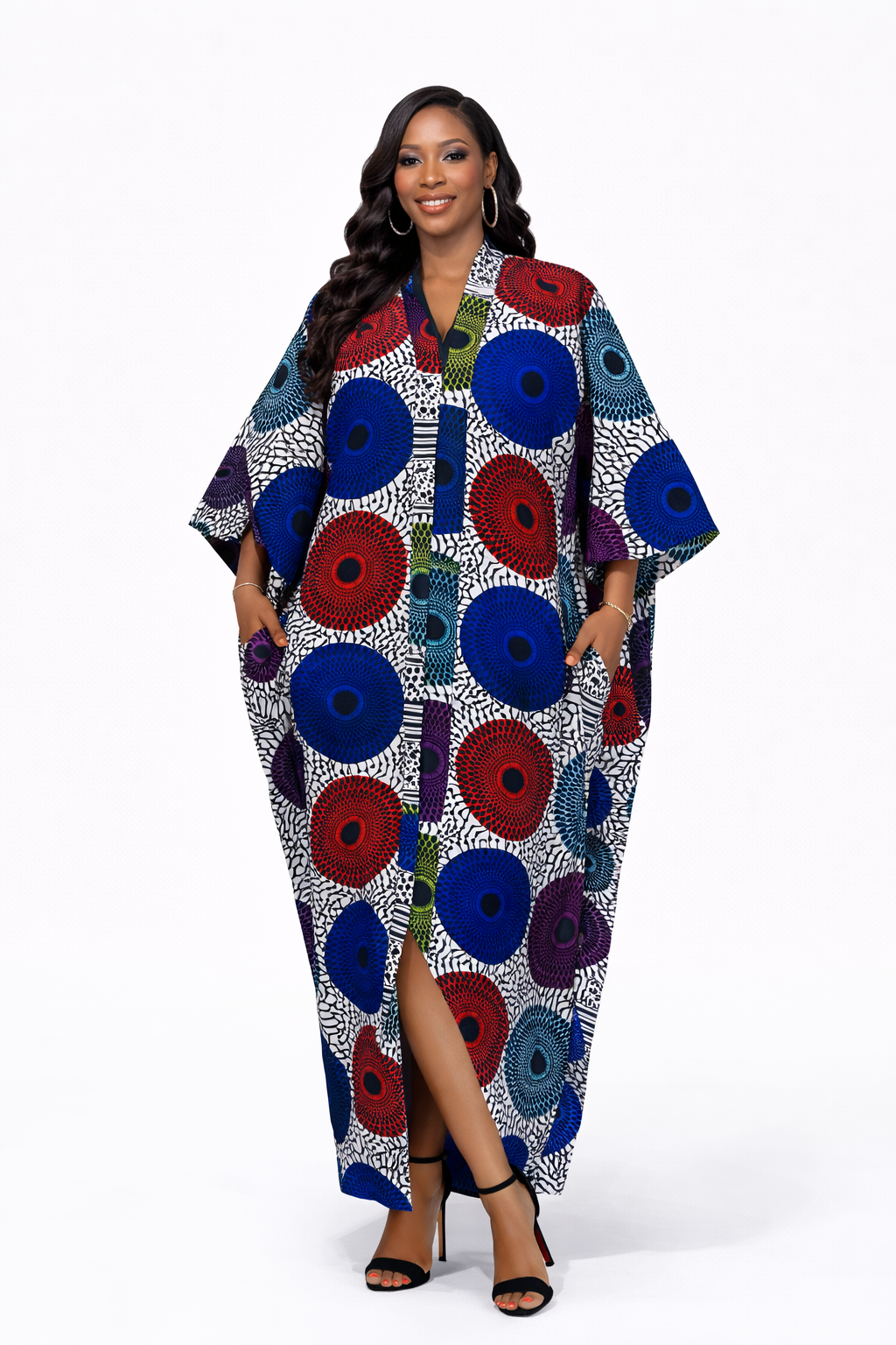 CS Elegant Multiprint African Ankara Corset Bubu
