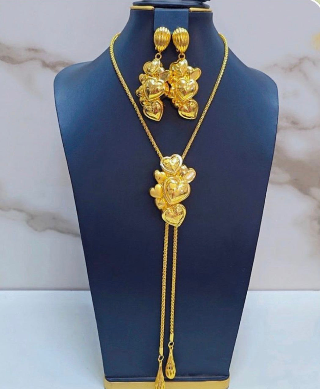 CRZ Luxury Gold Plated Set of Jewelry