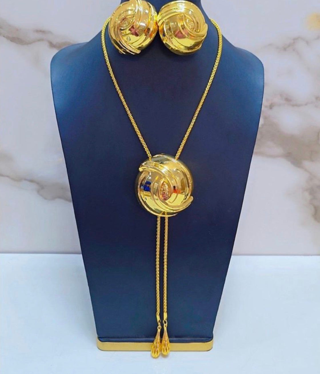 CRZ Luxury Gold Plated Set of Jewelry