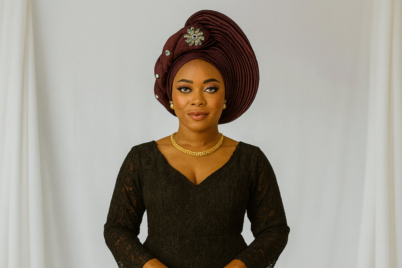 CRZ Zerah Side Twisted Turban Autogele
