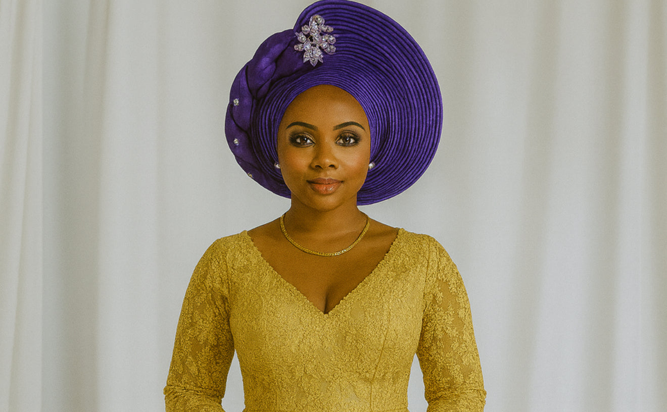 CRZ Zerah Side Twisted Turban Autogele