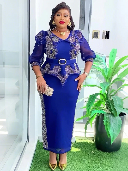 Elegant Female African Dress
