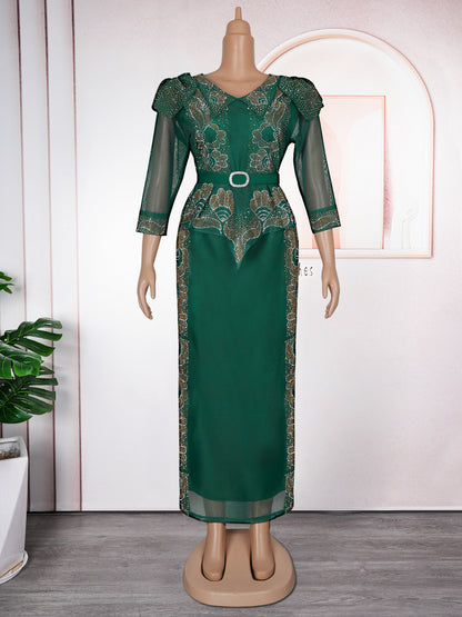 Elegant Female African Dress