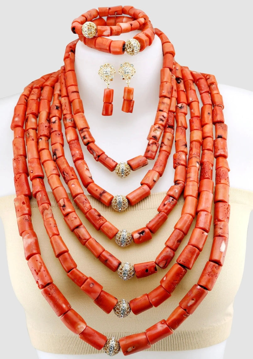 High Quality African Coral Bead