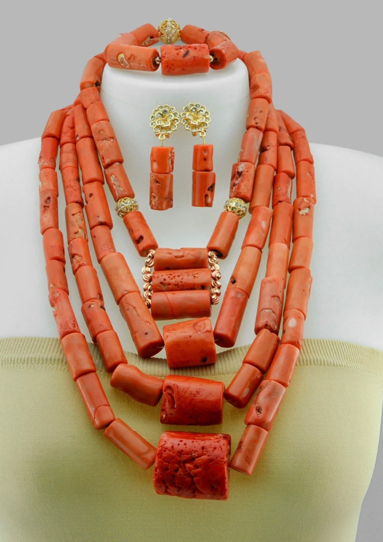 High Quality African Coral Bead