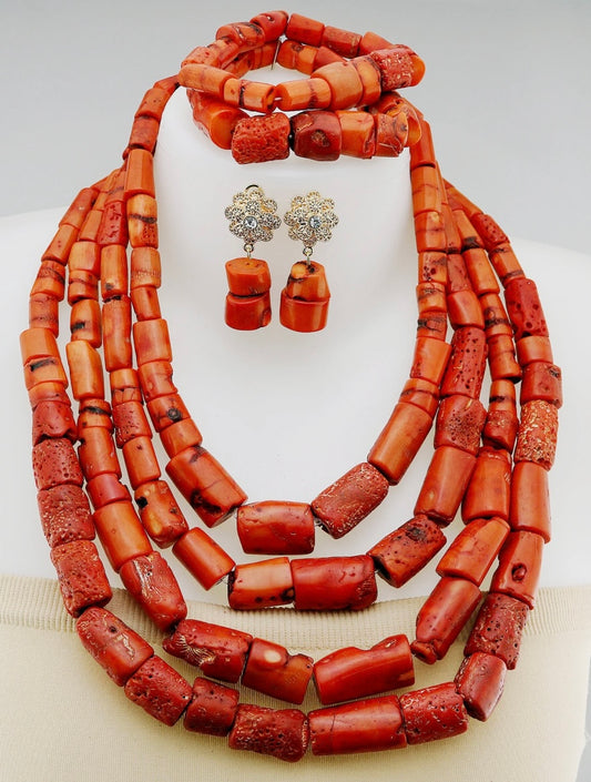 High Quality African Coral Beads