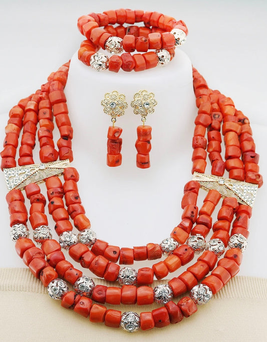 High Quality African Coral Beads