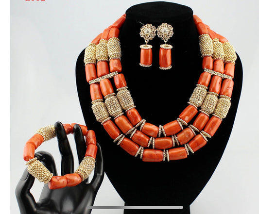 High Quality African Coral Beads