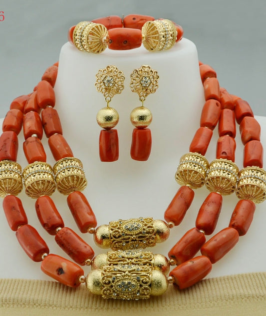 High Quality African Coral Beads