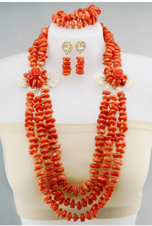 High Quality African Coral Beads