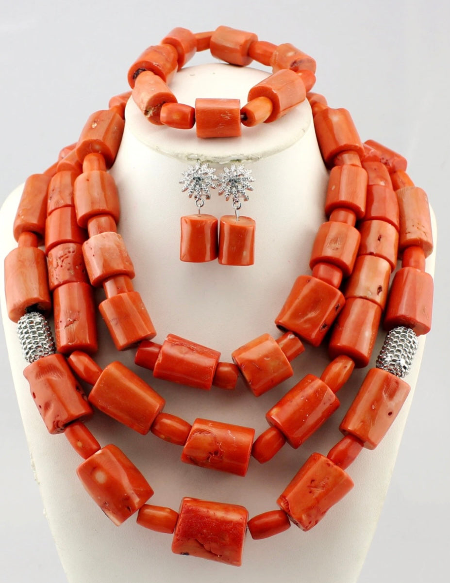 High Quality African Coral Beads