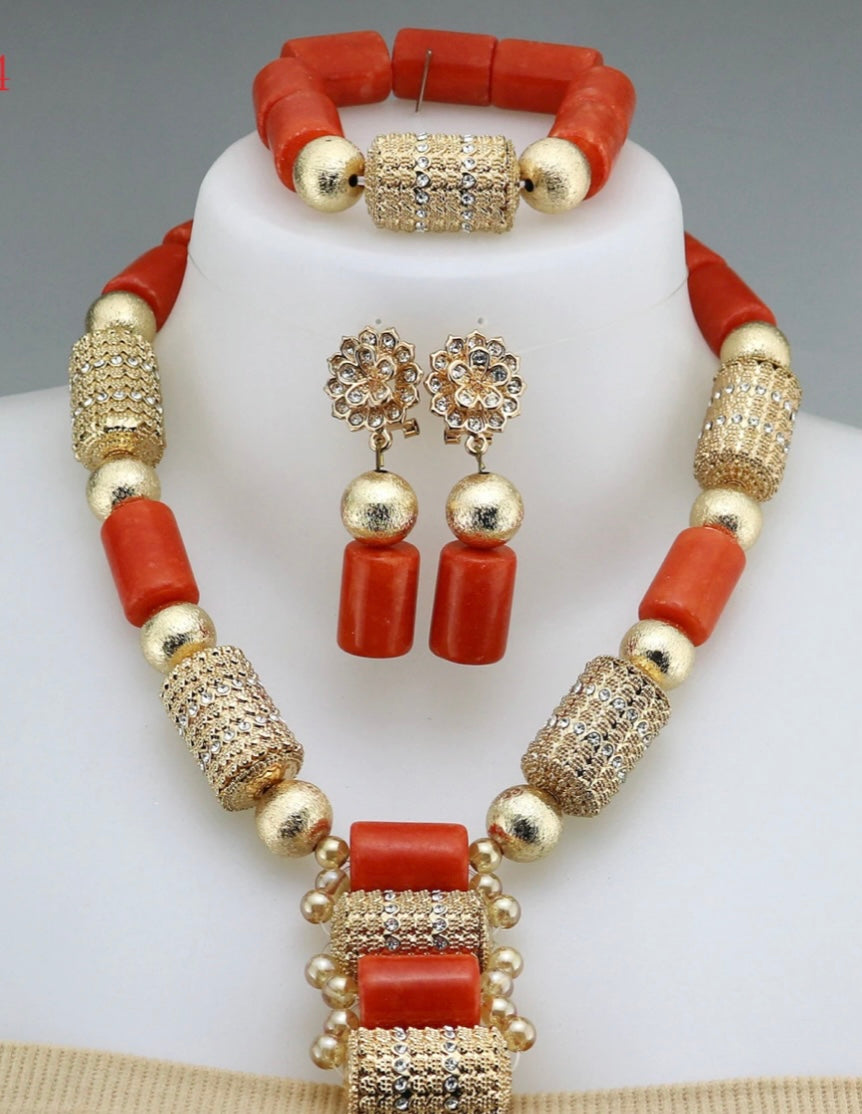 High Quality African Coral Beads