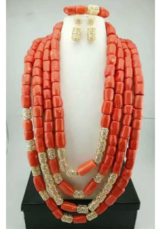 High Quality African Coral Beads