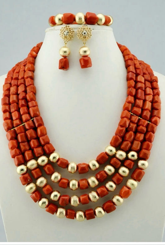 High Quality African Coral Beads