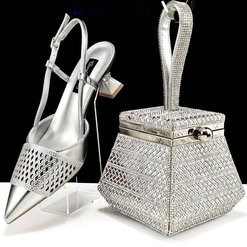 Carol Special Occassion Shoe and Bag Set