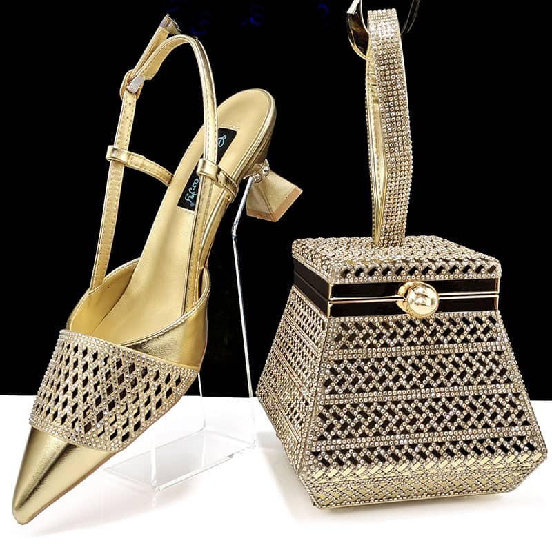 Carol Special Occassion Shoe and Bag Set