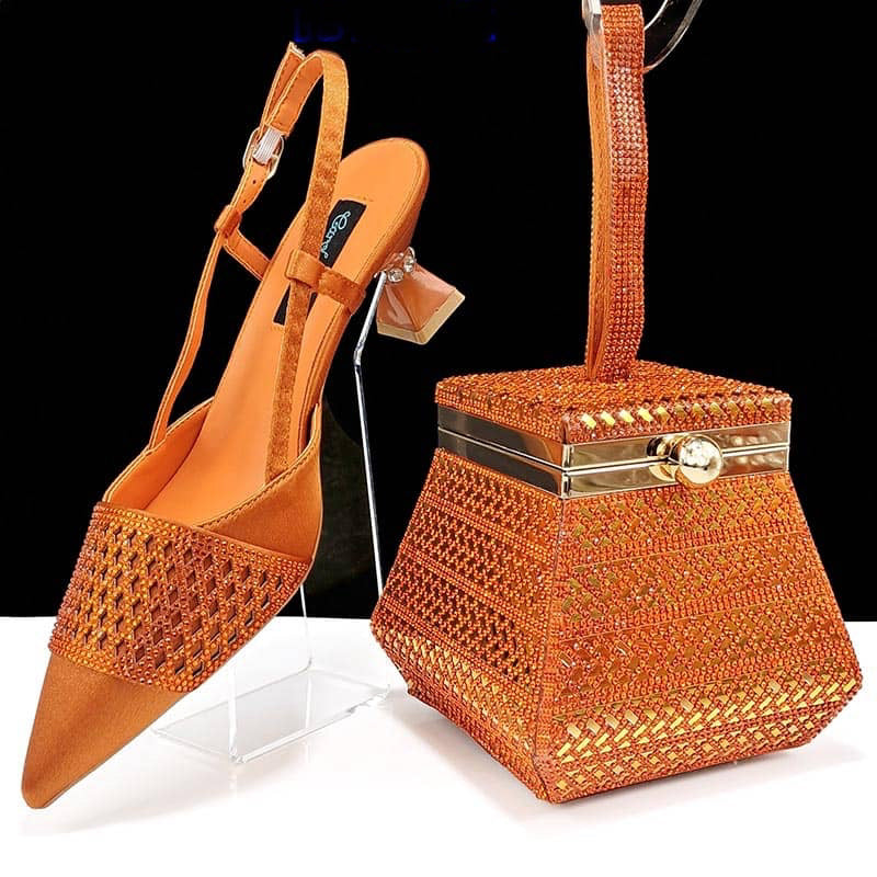 Carol Special Occassion Shoe and Bag Set