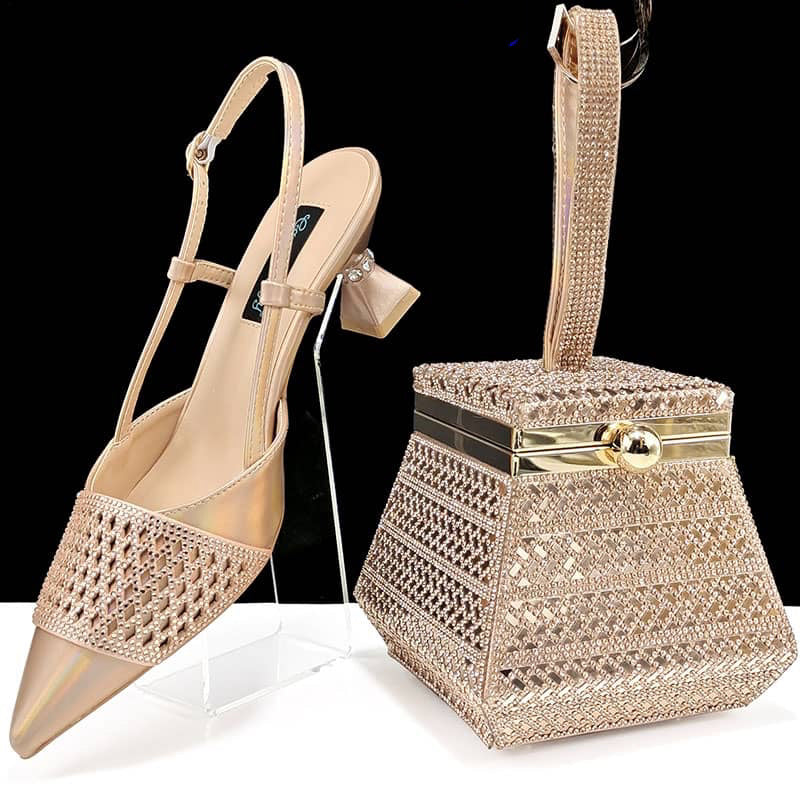 Carol Special Occassion Shoe and Bag Set