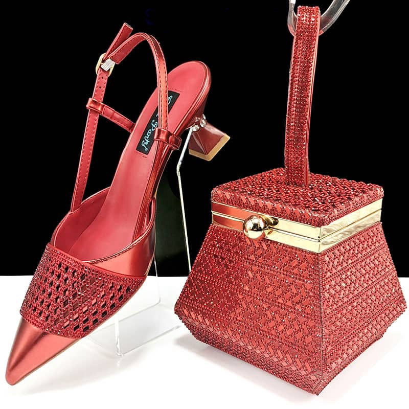 Carol Special Occassion Shoe and Bag Set