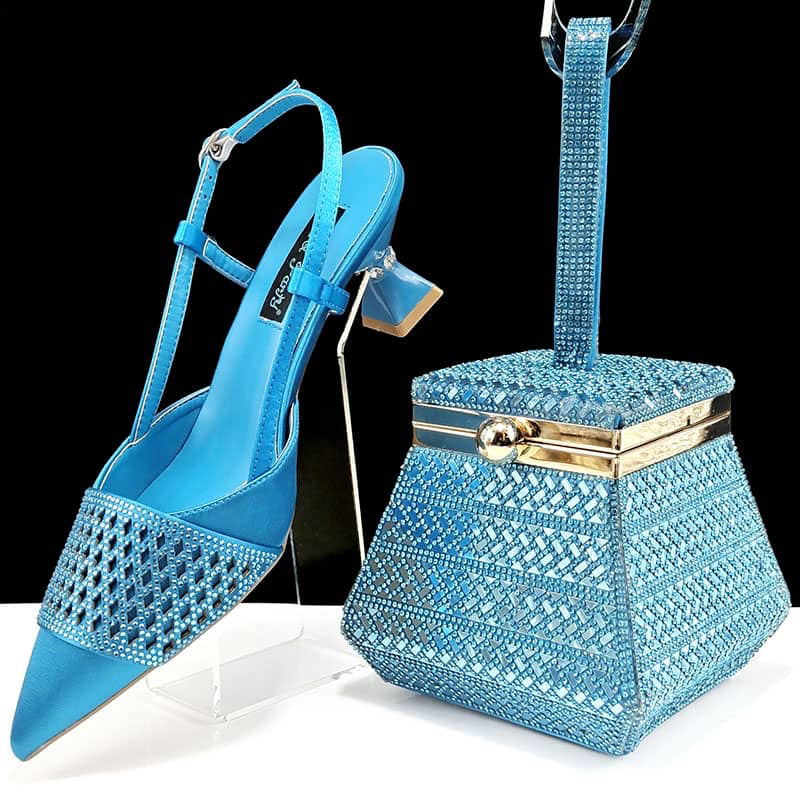 Carol Special Occassion Shoe and Bag Set