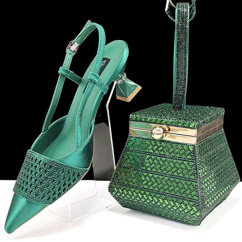 Carol Special Occassion Shoe and Bag Set