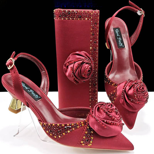 Carol Special Occassion Shoe and Bag Set